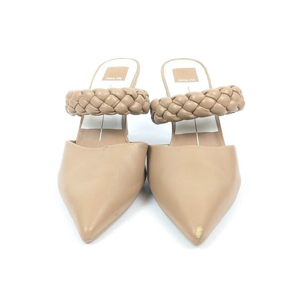 Dolce Vita Tan Maheen Cafe Pointed Toe Heels Size 11 AS IS - Picture 3 of 9